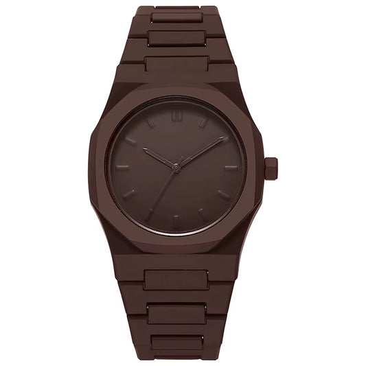 Minimalist Design Quartz Watch for Men Casual Lightweight Plastic Strap Waterproof Sports Business Watches Man Creative Clock