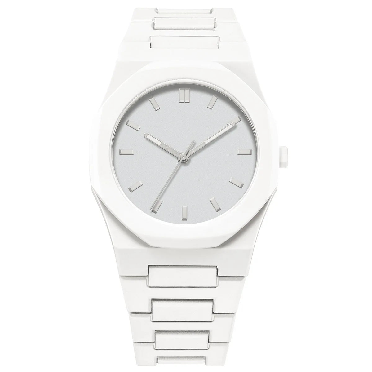 Minimalist Design Quartz Watch for Men Casual Lightweight Plastic Strap Waterproof Sports Business Watches Man Creative Clock