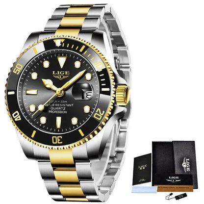 Top Brand Luxury Fashion Diver Watch Men 30ATM Waterproof Date Clock Sport Watches Mens Quartz Wristwatch Relogio Masculino
